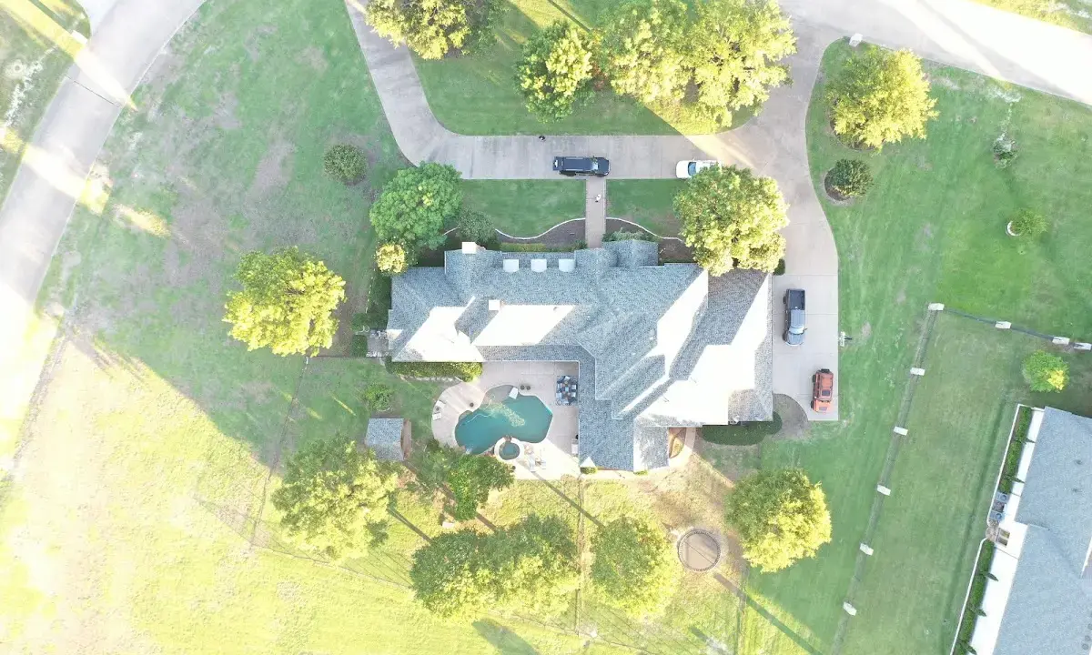 New shingle roof installation on a home in Woodway